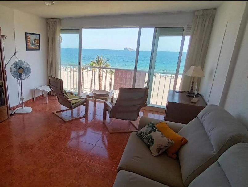Apartamento Acapulco Luxe Piso 3 En 1A Linea Playa Poniente Benidorm Top Vistas Al Mar Espectaculares Y De Luxe Con Acceso A Piscina Y Garaje Privado Exterior photo